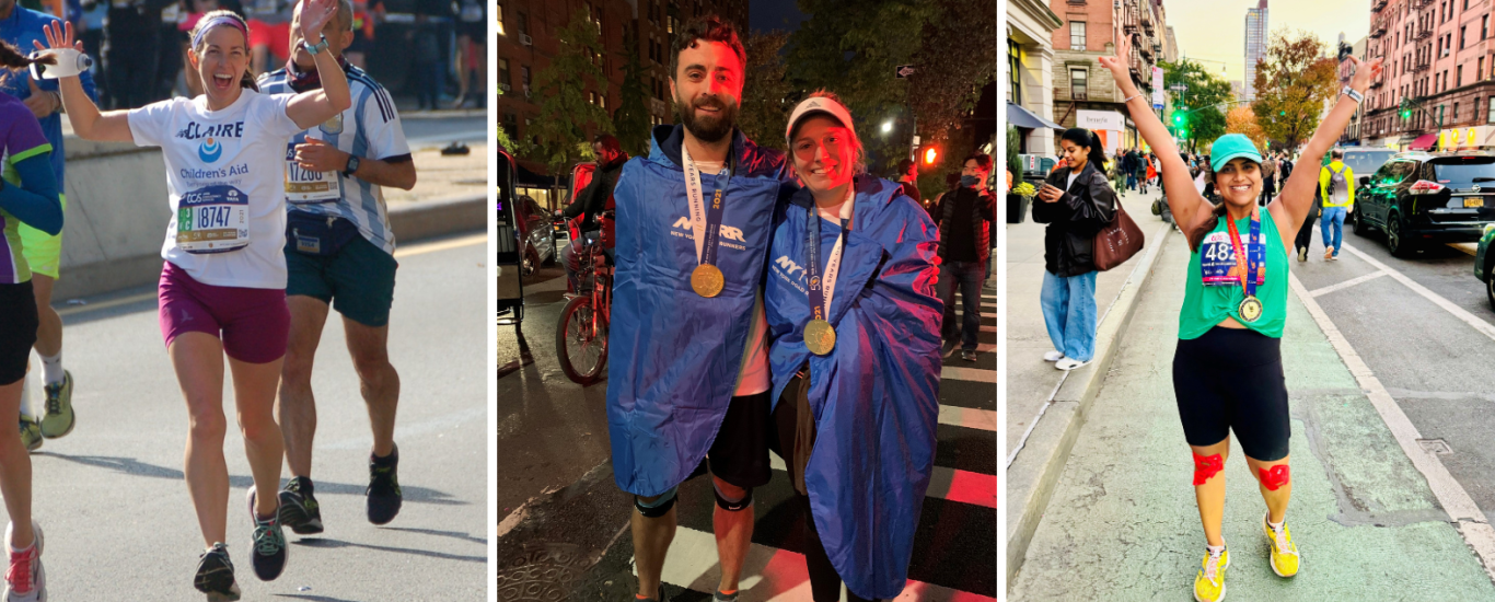 NYC Marathon Children's Aid Runners