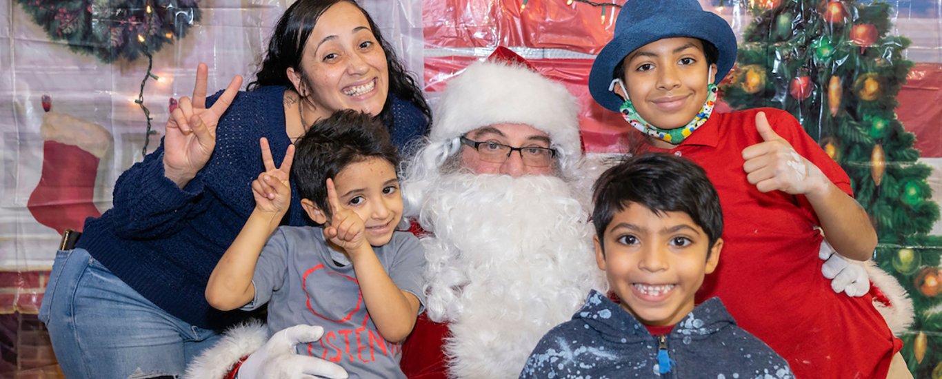 Family attends our Gary R. Marano Memorial Toy Run Toy Drive