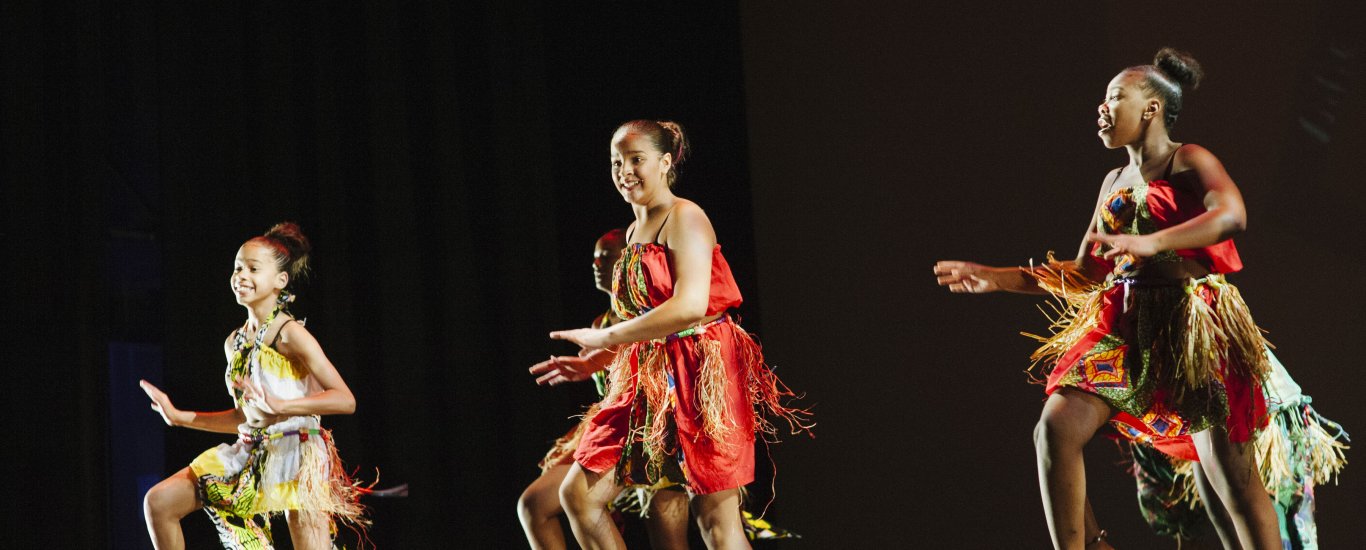 Ailey Camp Dancers Orange
