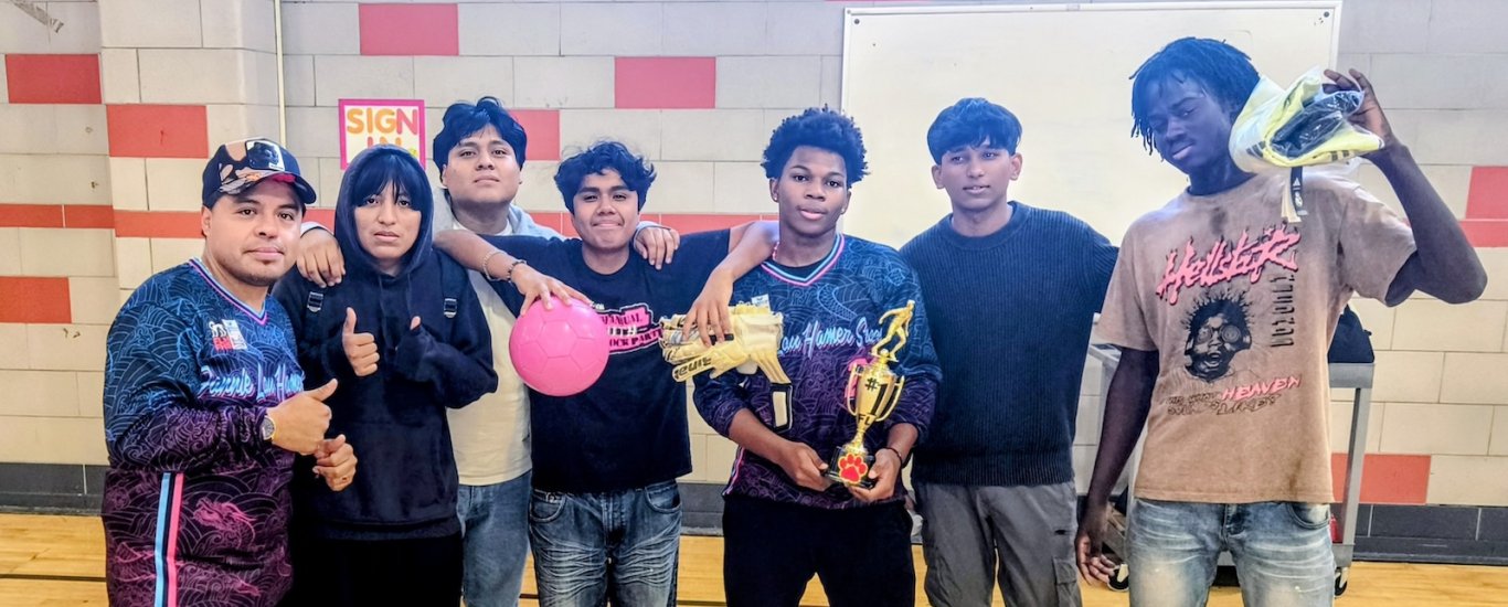 Fannie Lou Hammer soccer players