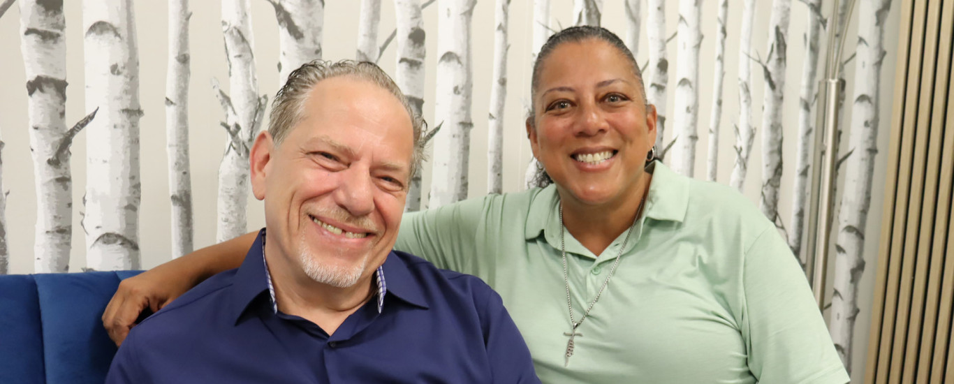 Frances Lopez and David Giordano