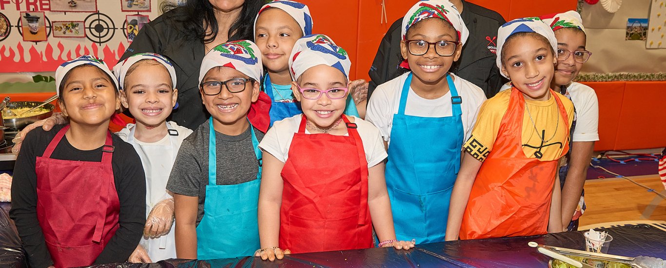 Kids from Go!Chefs