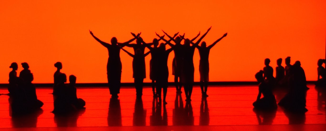 Ailey Camp Dancers Orange Thumbnail