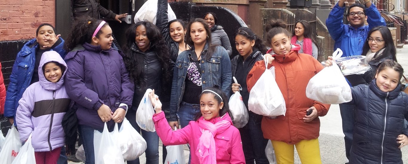 Children's Aid children at East Harlem Center