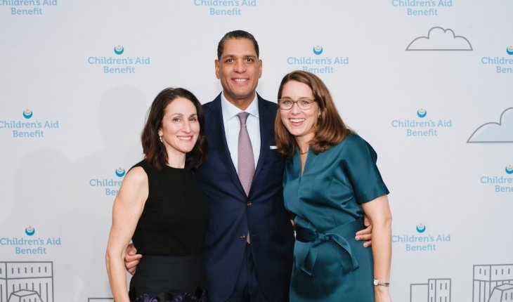 2019 Children's Aid Benefit - Amy Scharf, Jose L. Tavarez, and Phoebe Boyer