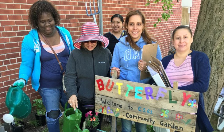 Go!Healthy and C.S. 61 Gardening Class 