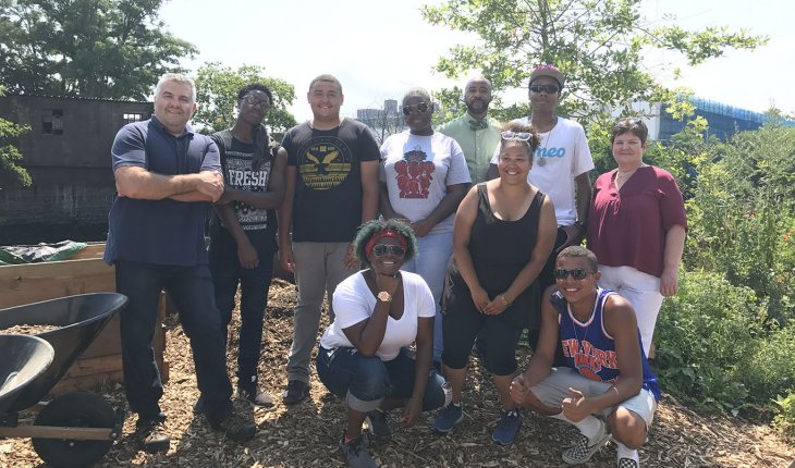 Students and Staff from the 2017 Summer Youth Employment Program