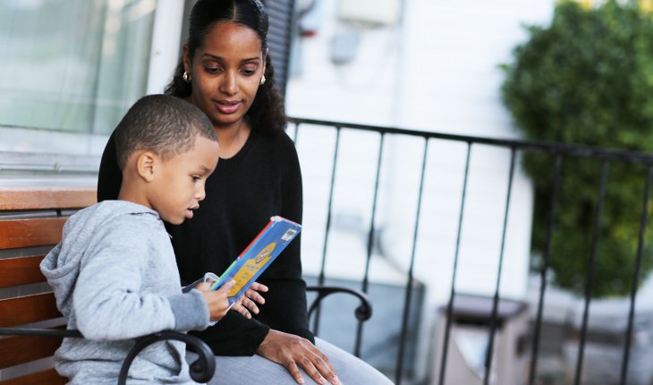 Tatiana Henderson with her son Gavin