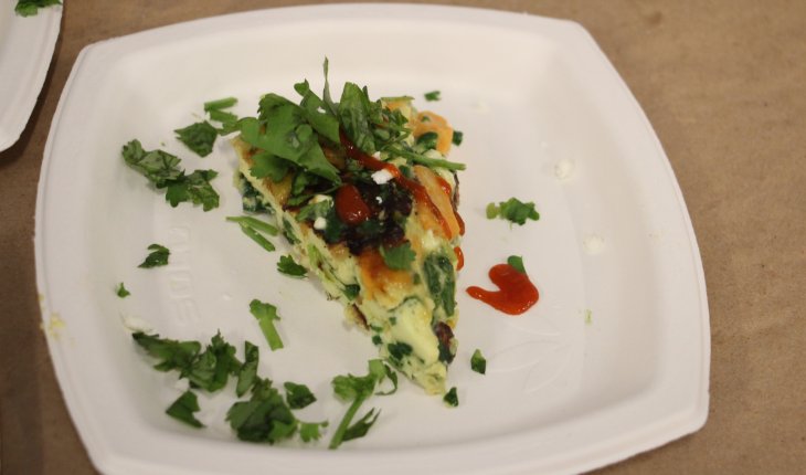 Spinach Sweet Potato Frittata
