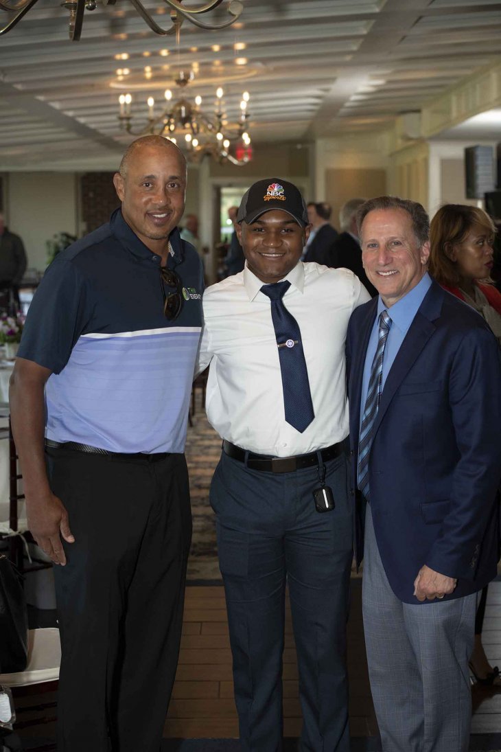 John Starks, Adams Guerrero, and Bruce Beck