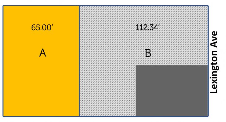 Diagram of East Harlem Center property