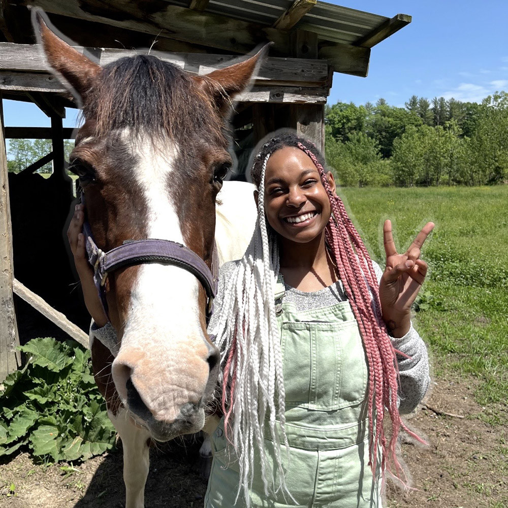 Tauryian Sparrow with horse