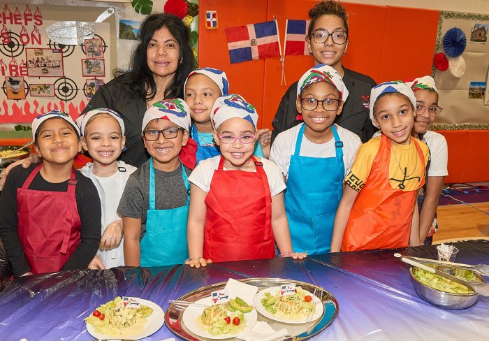Kids from Go!Chefs