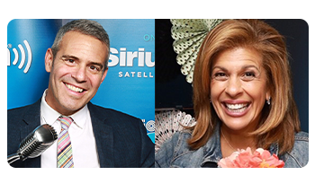 Andy Cohen and Hoda Kotb