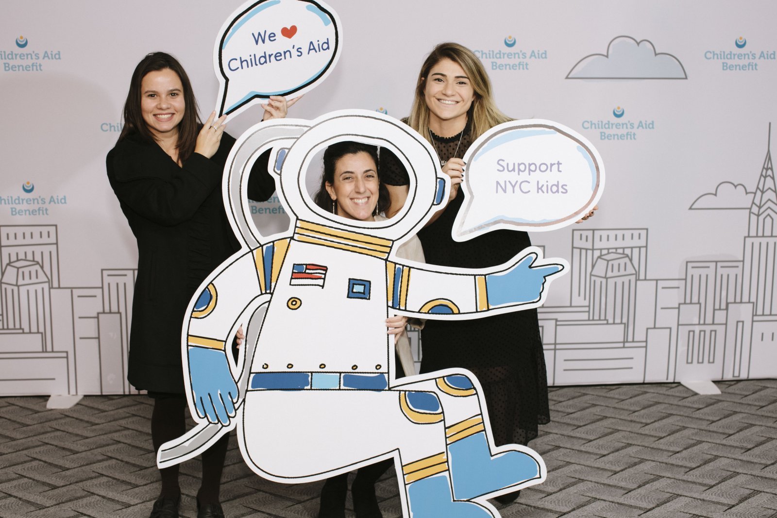 Sheila Pereira, Rebecca Fazio, and Tina Gregoretti