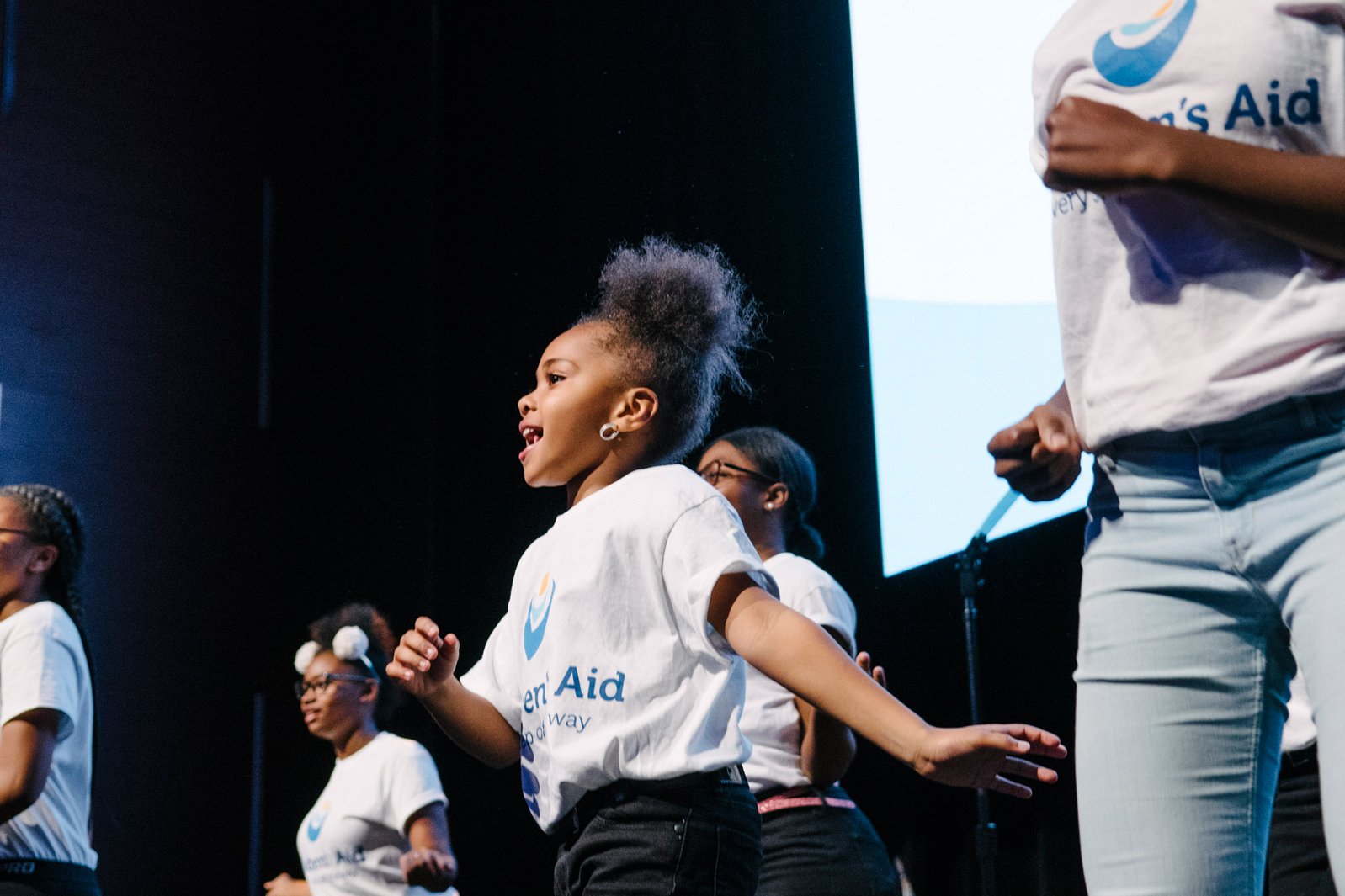 Children's Aid Kids perform at Benefit