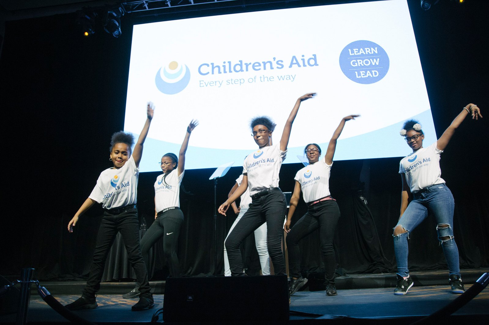 Children's Aid kids group performance