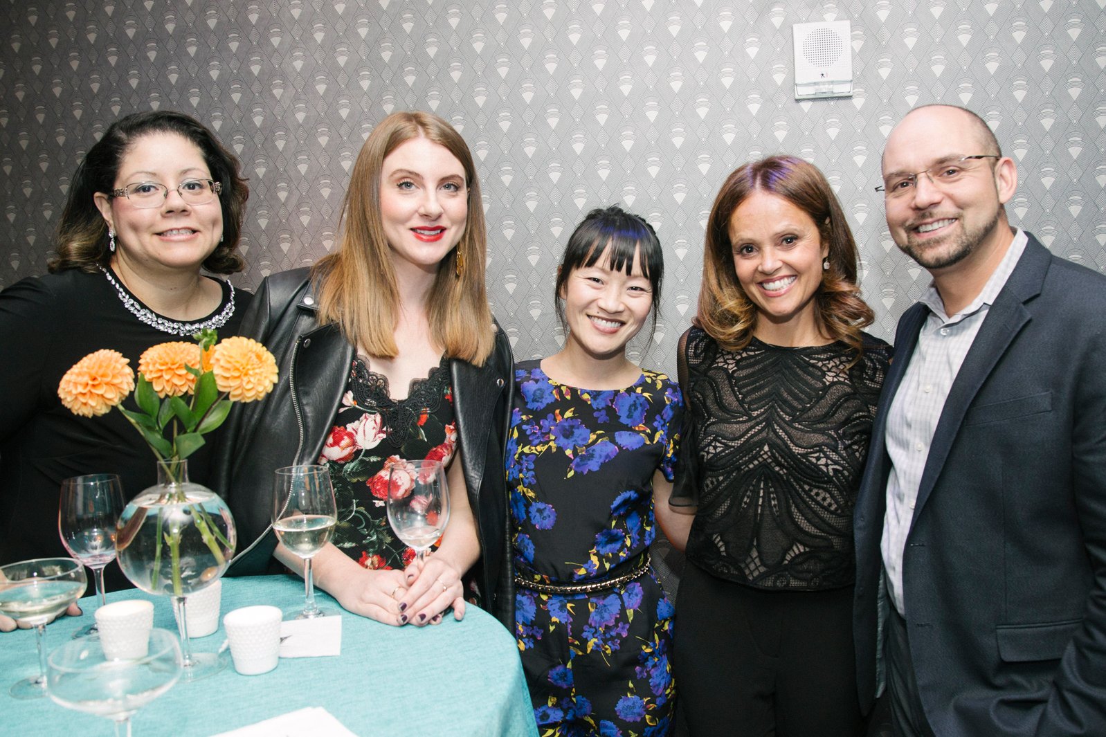 2017 Benefit - Christina Martinex, Ashley Schultz, Pamel Koo, Kathy Scoli, Hasan Kesim