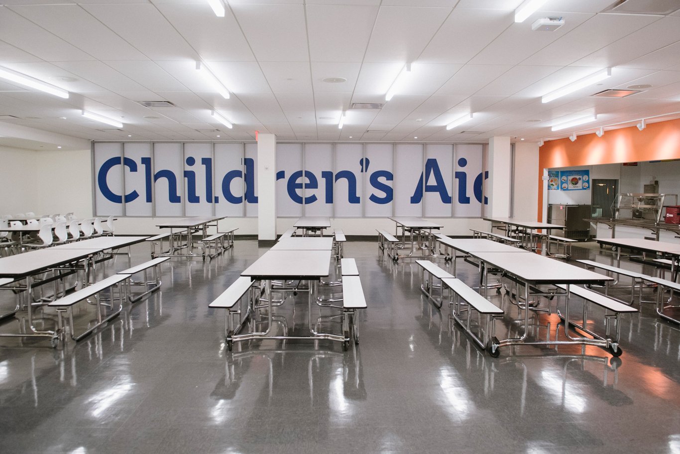 Children's Aid Charter School College Prep Grand Opening - Lunchroom